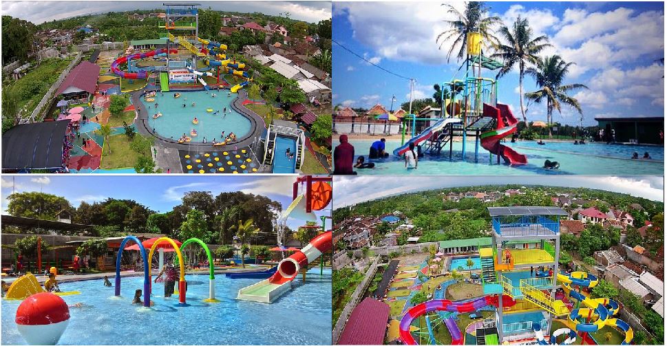 Wisata Air Bukit Awan Waterpark Kebomas Gresik Topwisata