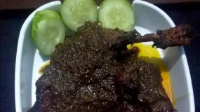 Resep Bebek Madura Bumbu Hitam