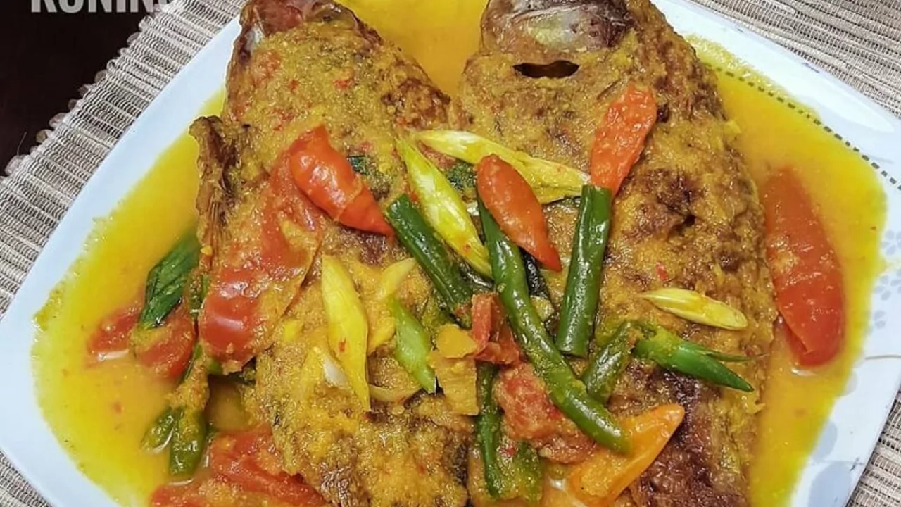 Resep kuah santan ikan nila