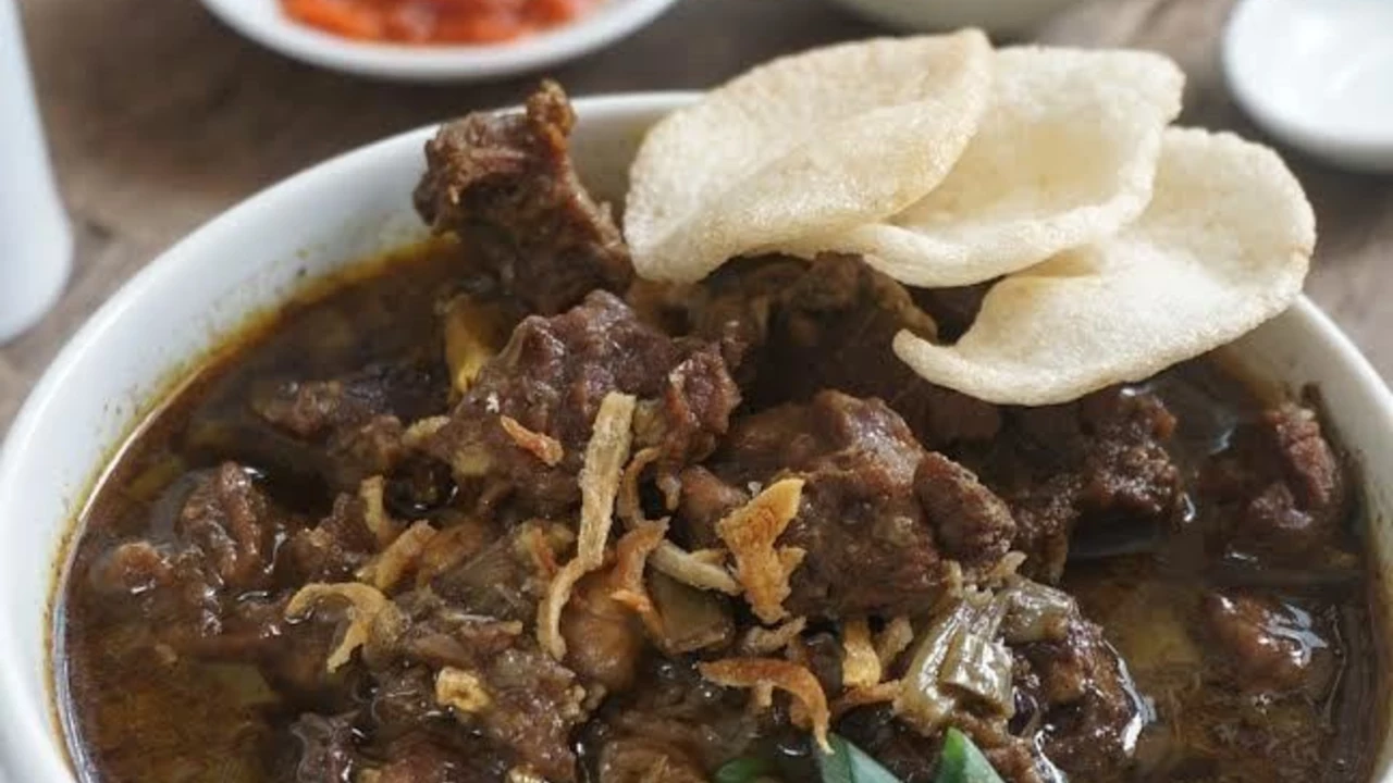 Resep rawon daging sapi