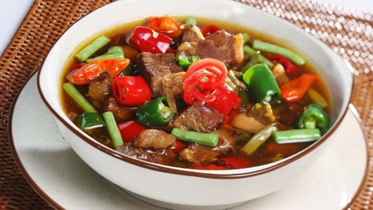Rresep asem-asem daging sapi