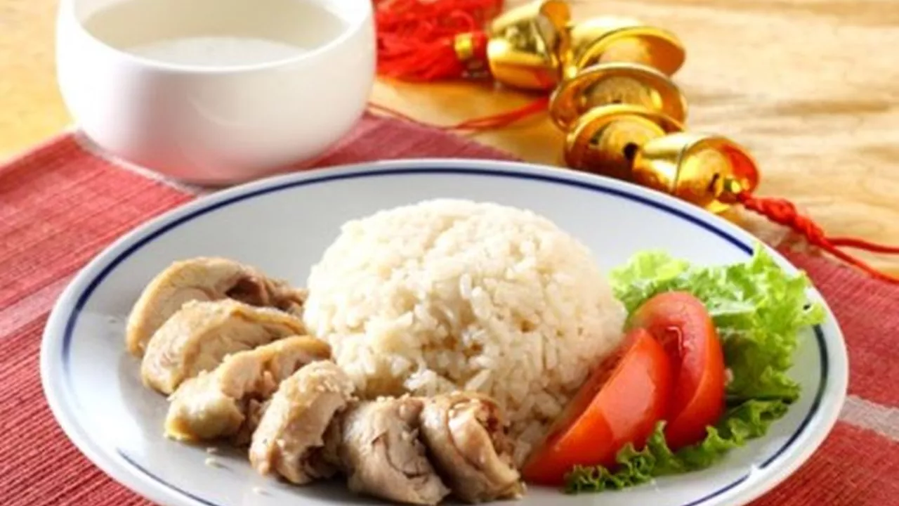 resep ayam Hainan
