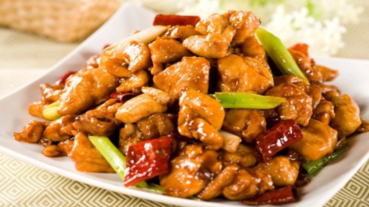 resep ayam Kung Pao