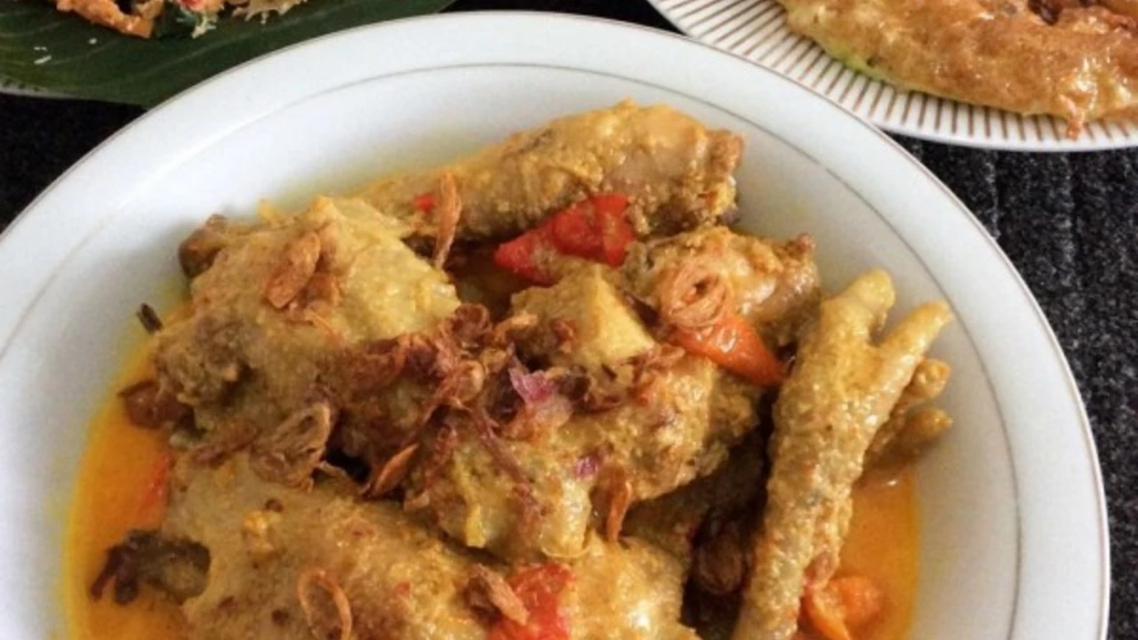 resep ayam lodho