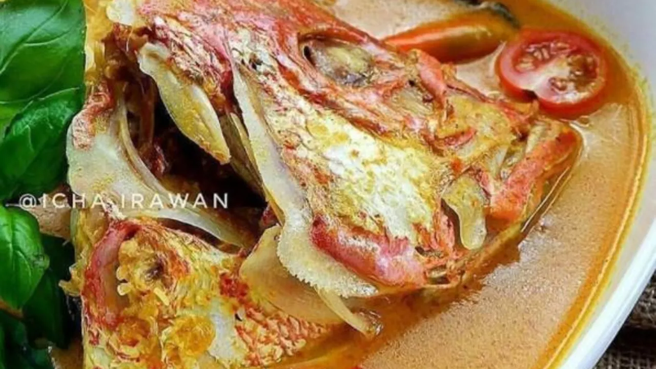 resep gulai kepala ikan kakap
