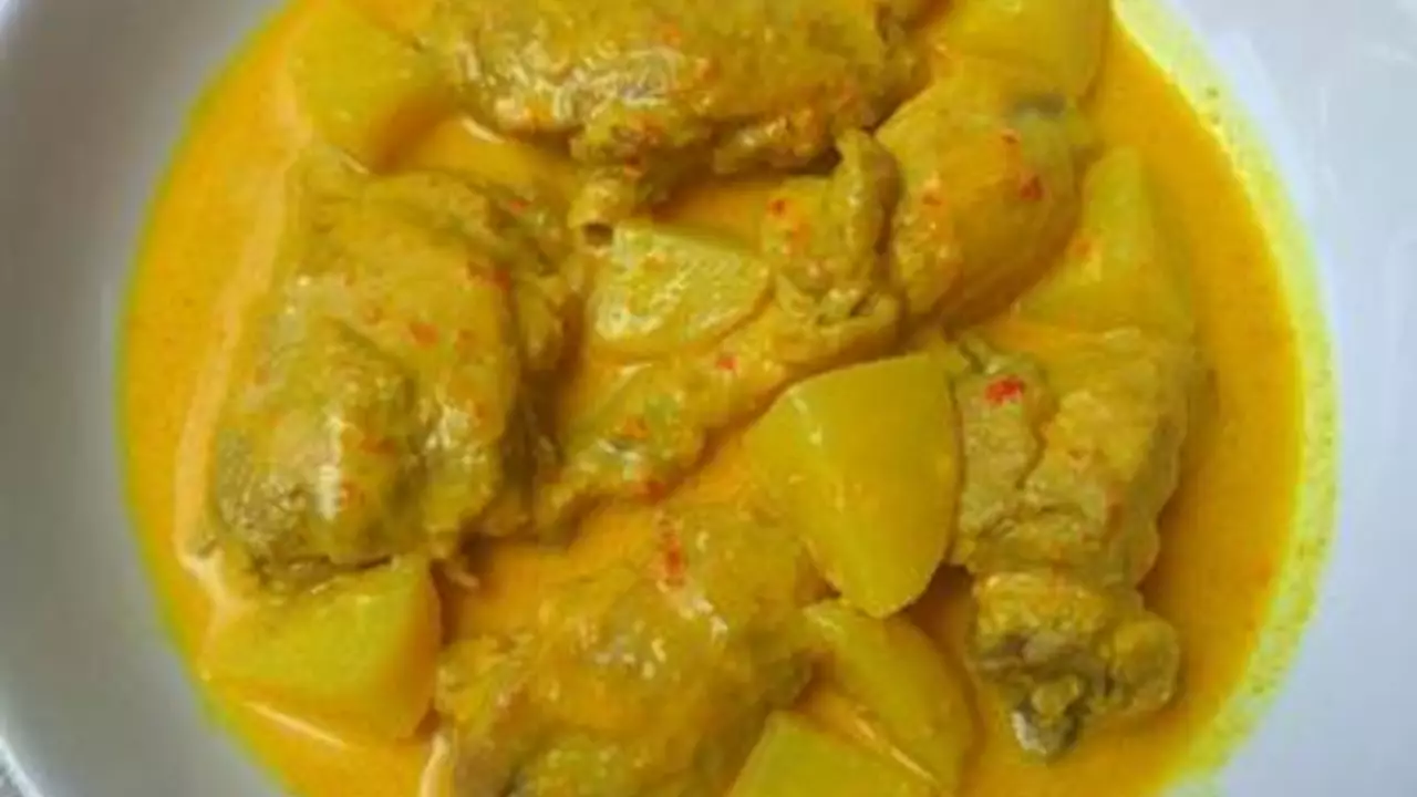 resep kare ayam kampung
