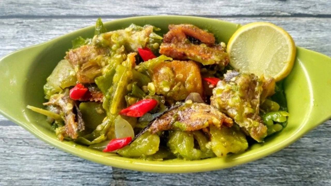 resep sambal ikan asin cabe hijau