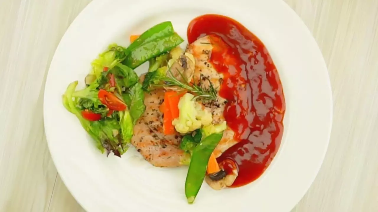 resep steak ayam saus barbeque