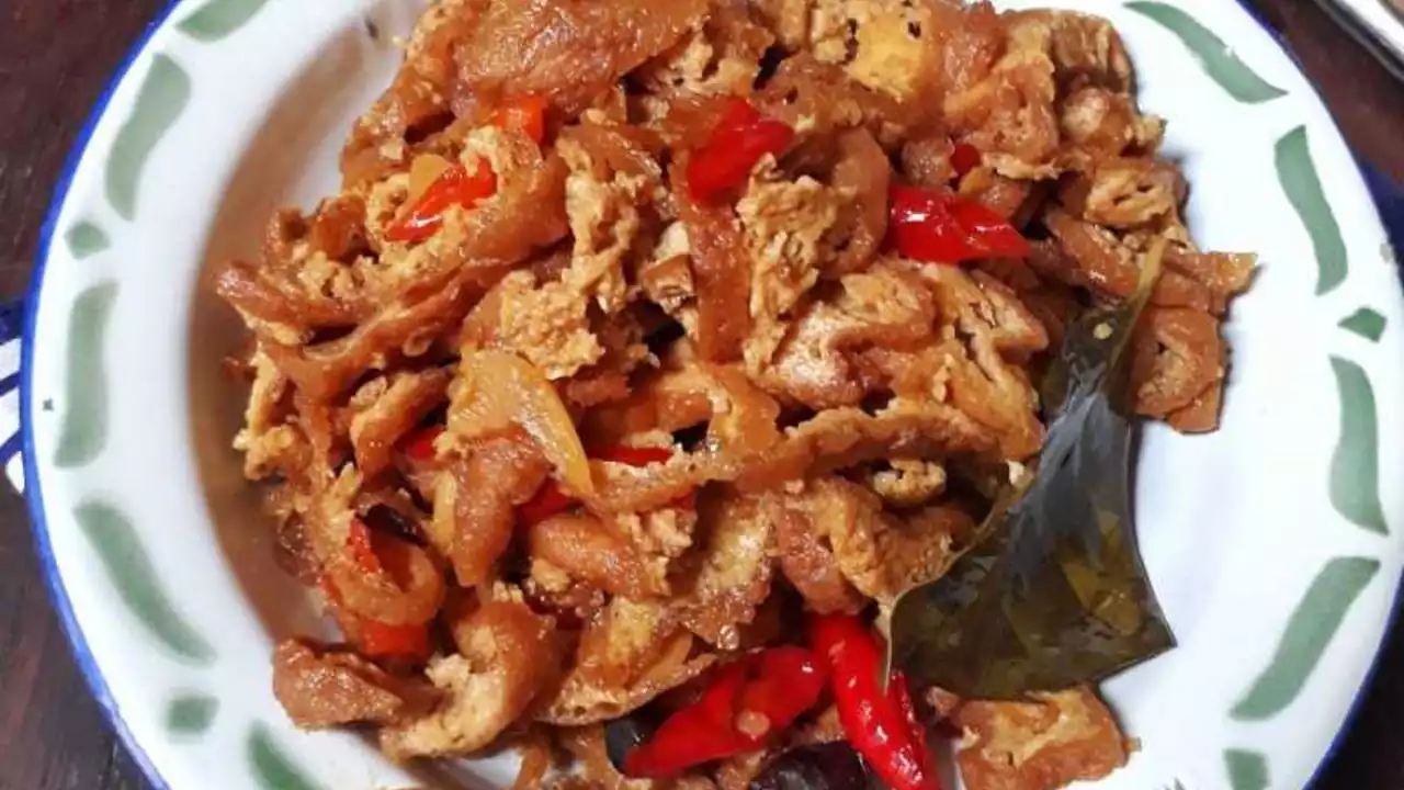 Resep tumis tahu pedas manis