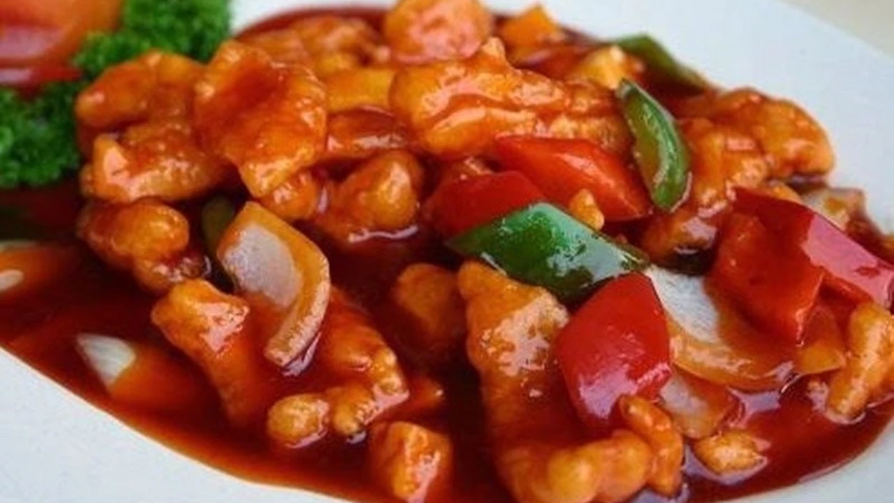udang tomat asam manis