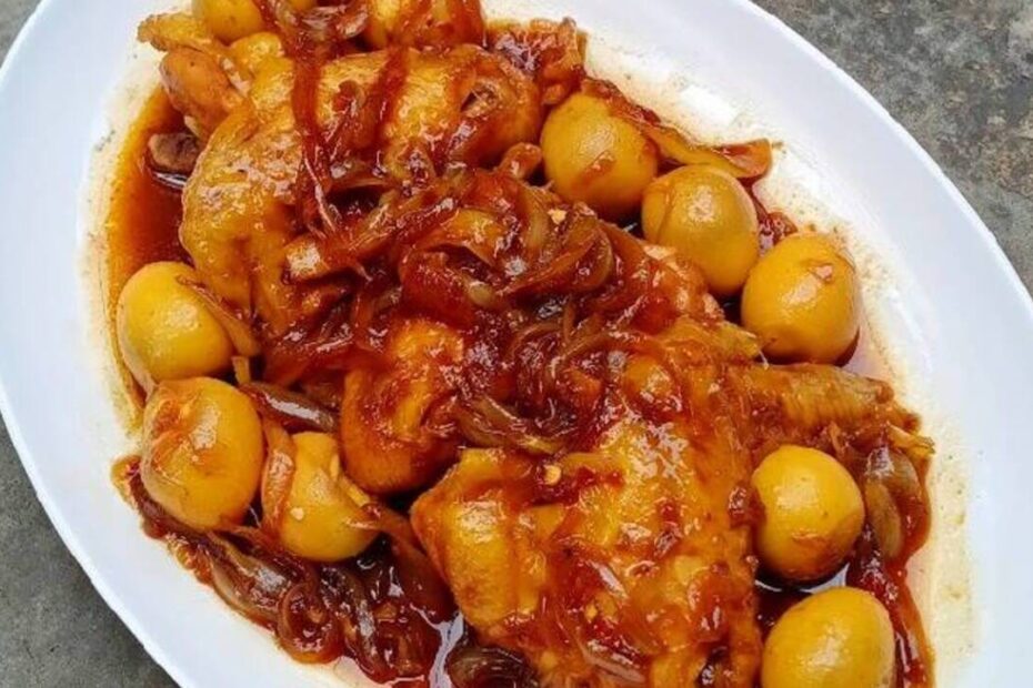 Ayam Telur Kecap Khas Hongkong (1)