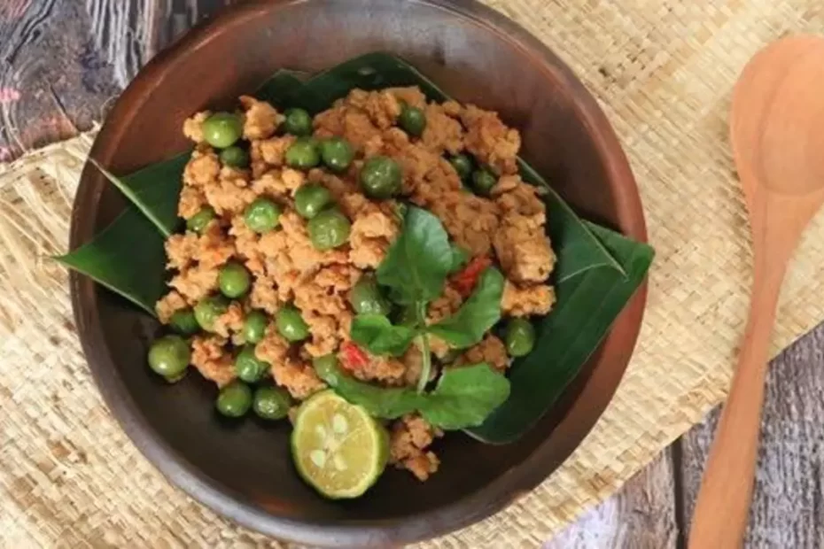 Nasi Oncom Leunca