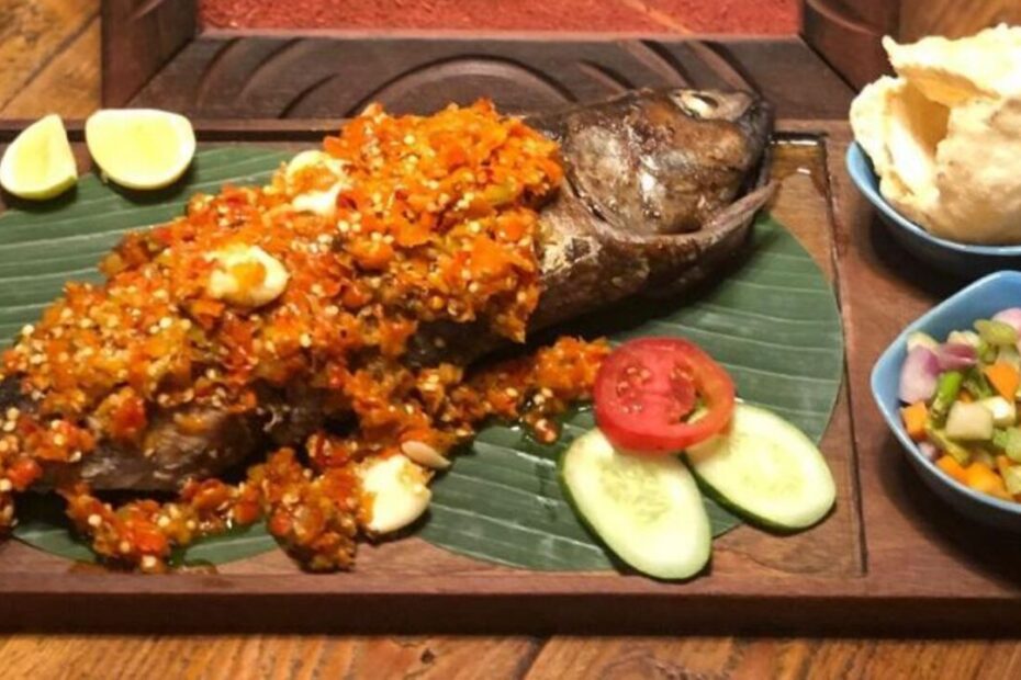 Ikan Bakar dengan Sambal Manokwari (1)