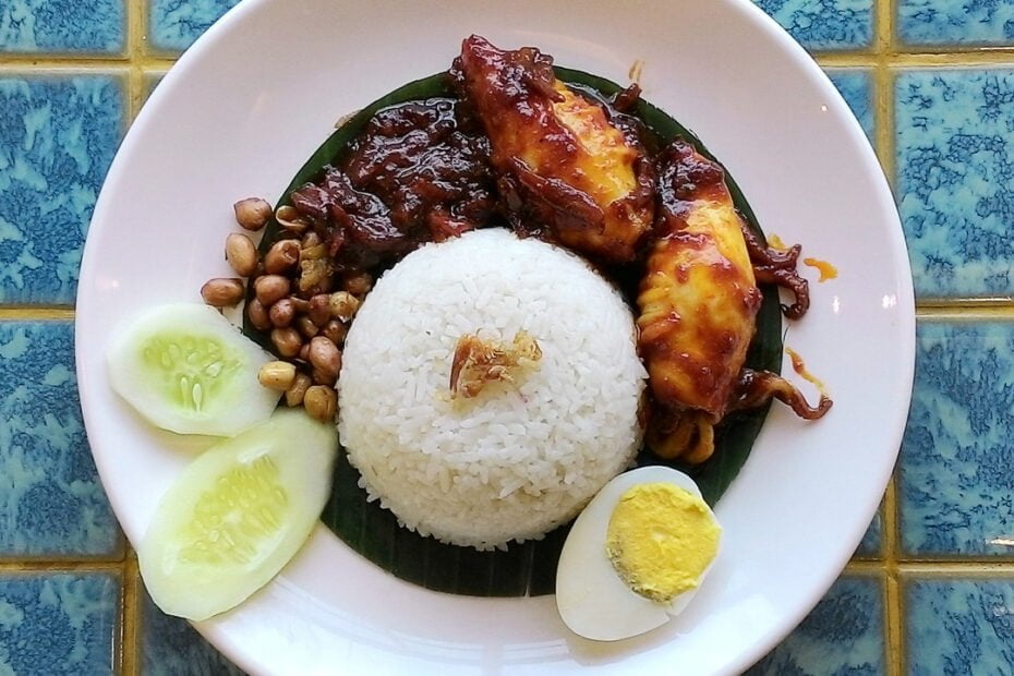 Nasi Lemak Sambal Cumi in Indonesia 2