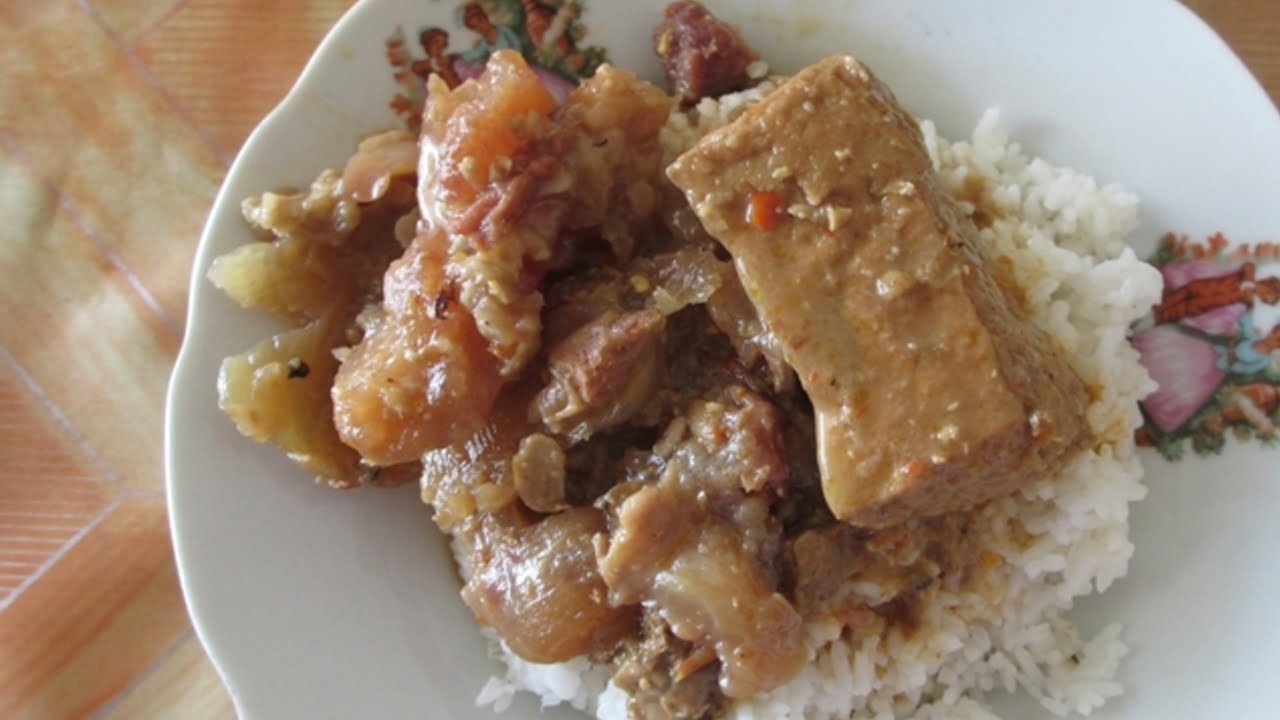 Sambal Tumpang Koyor (2)