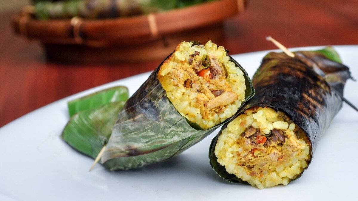 Nasi Bakar Teri (1)
