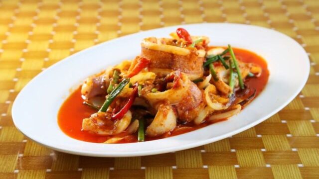 Tumis Cumi Pedas (2)