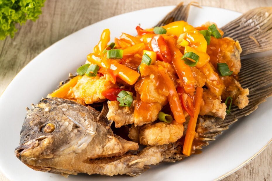 Ikan Gurame Asam Manis (1)