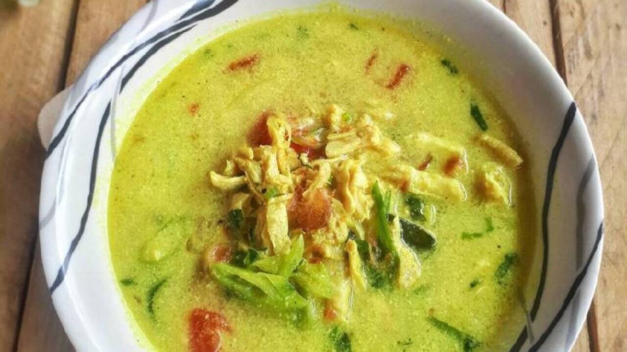 Resep soto ayam santan rumahan