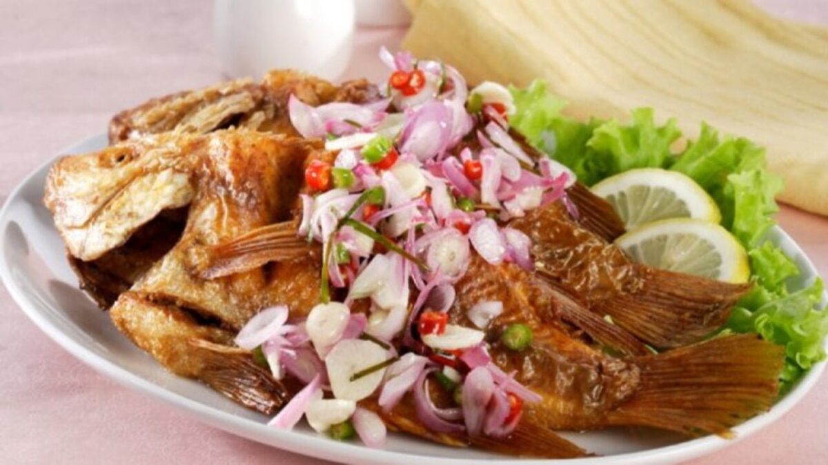 nila goreng sambal bawang (1)