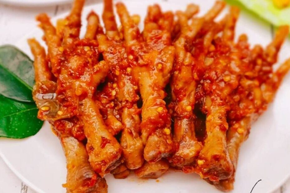 Ceker Ayam Bumbu Pedas (1)