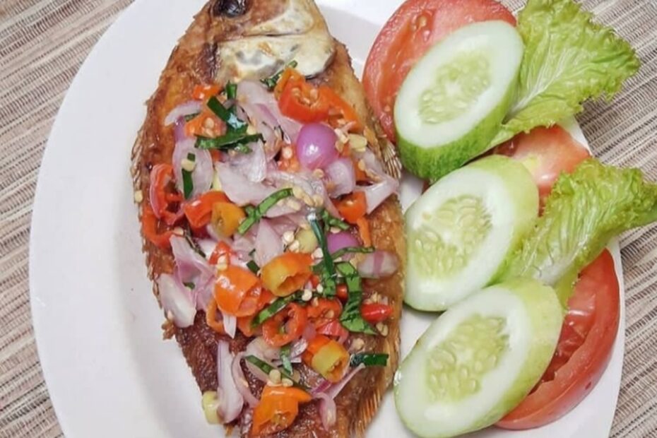 nila goreng sambal bawang (2)