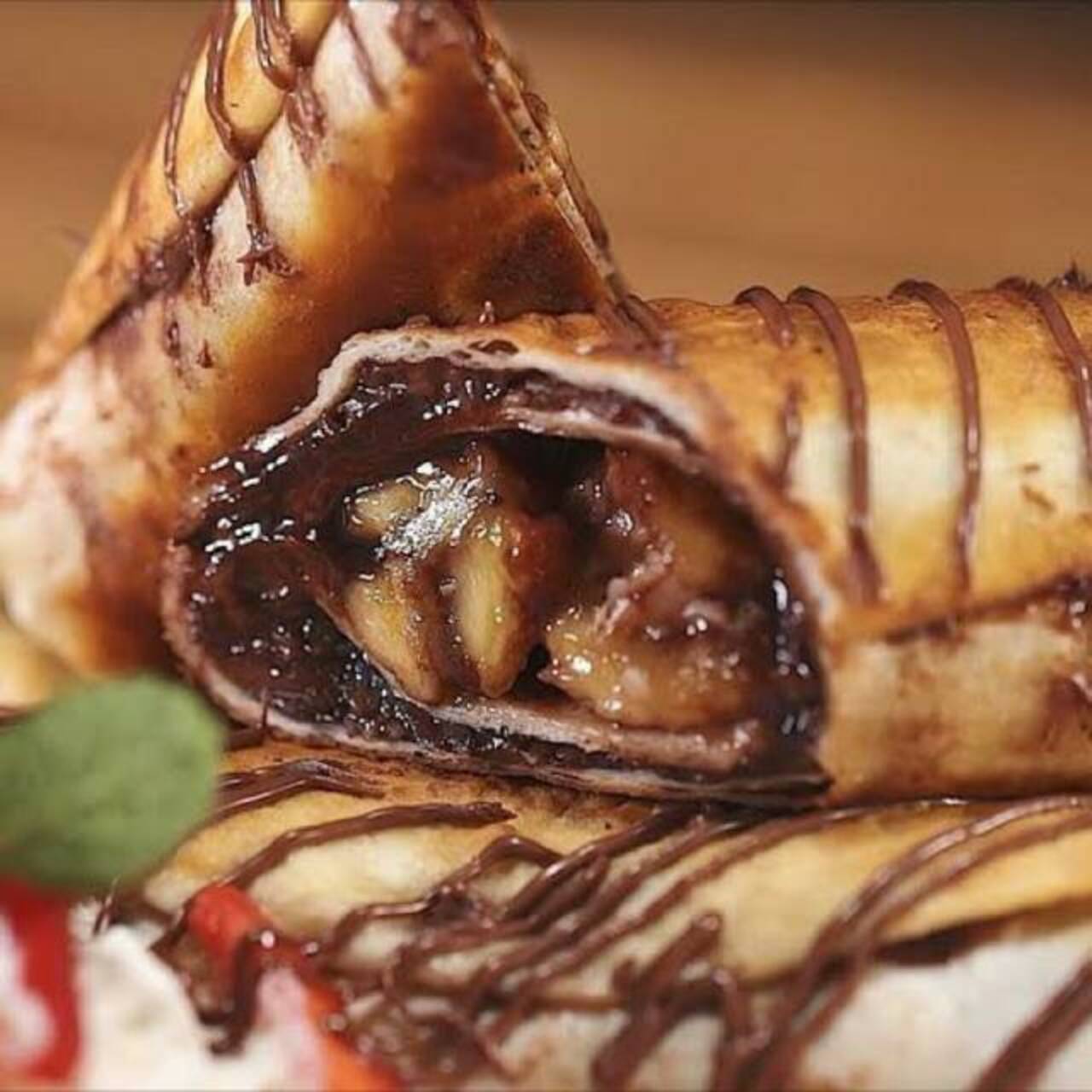 Kebab Buah Saus Coklat (2)