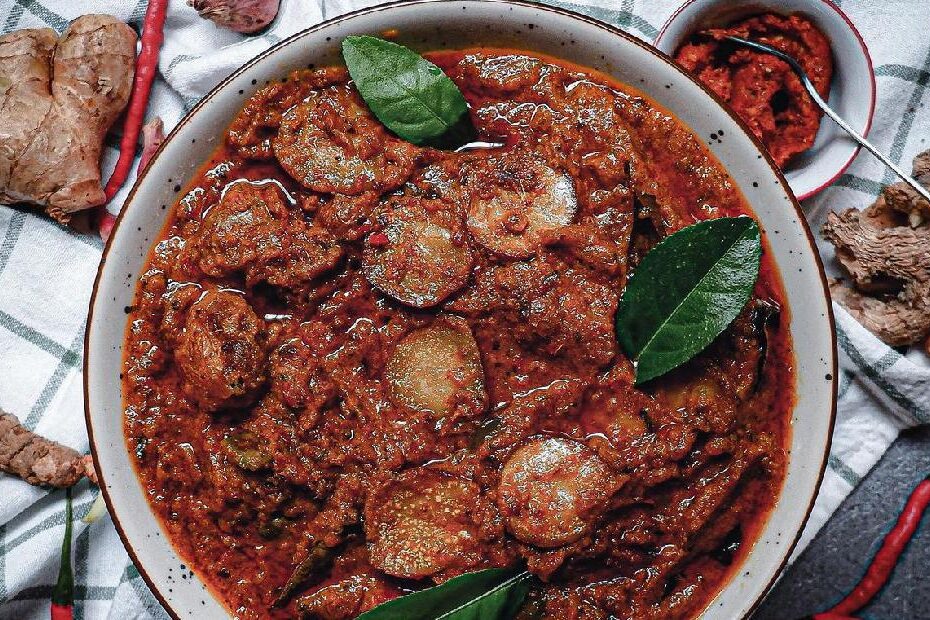 Rendang Kentang Jamur