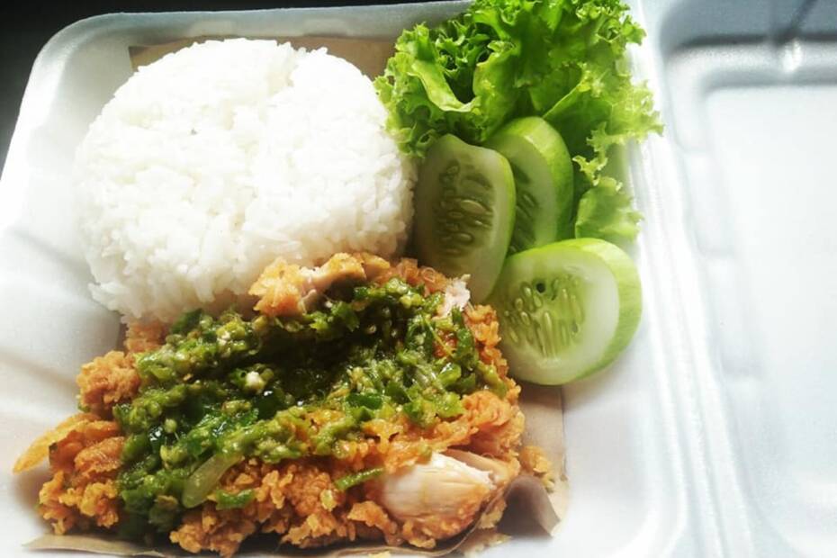 Ayam Geprek Sambal Ijo (2)