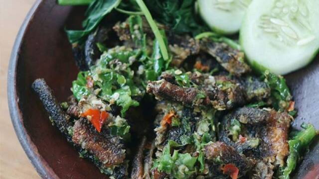 Belut Goreng Sambal Ijo (1)
