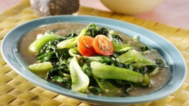 Pakcoy Kuah Telur (2)