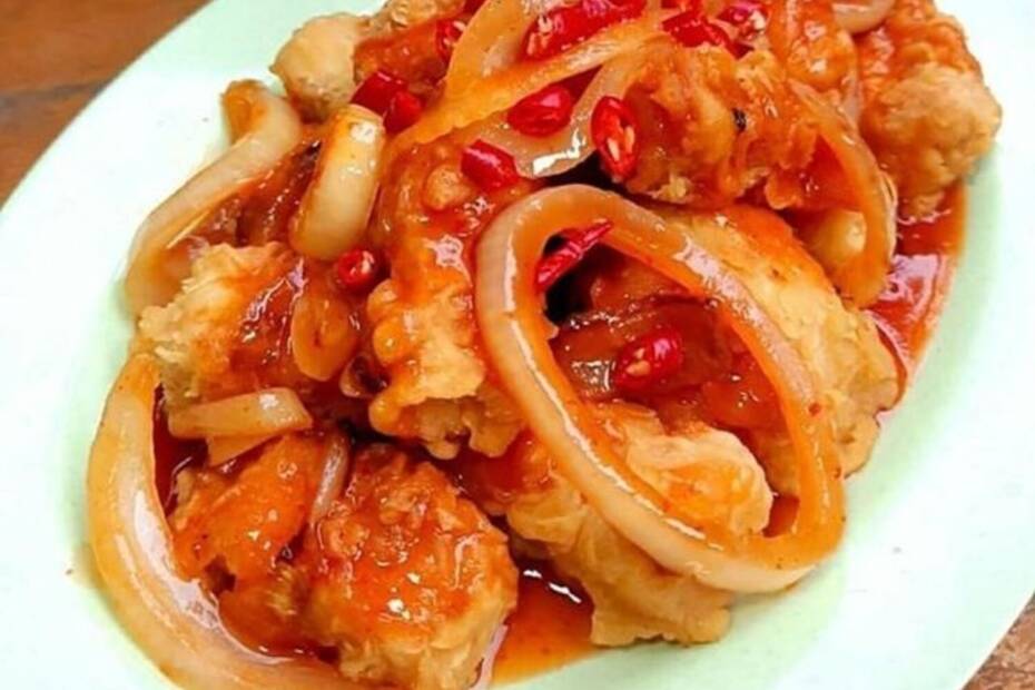 Tahu Kriuk Asam Manis (1)