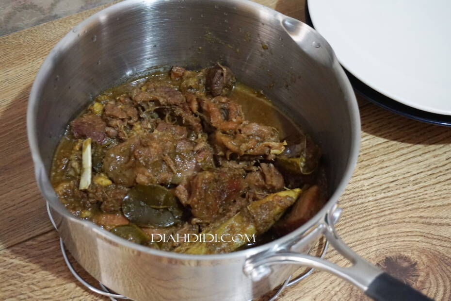 Ungkep Daging Kambing