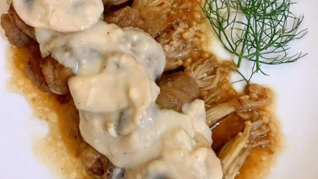 Chicken Steak Saus Enoki (1)