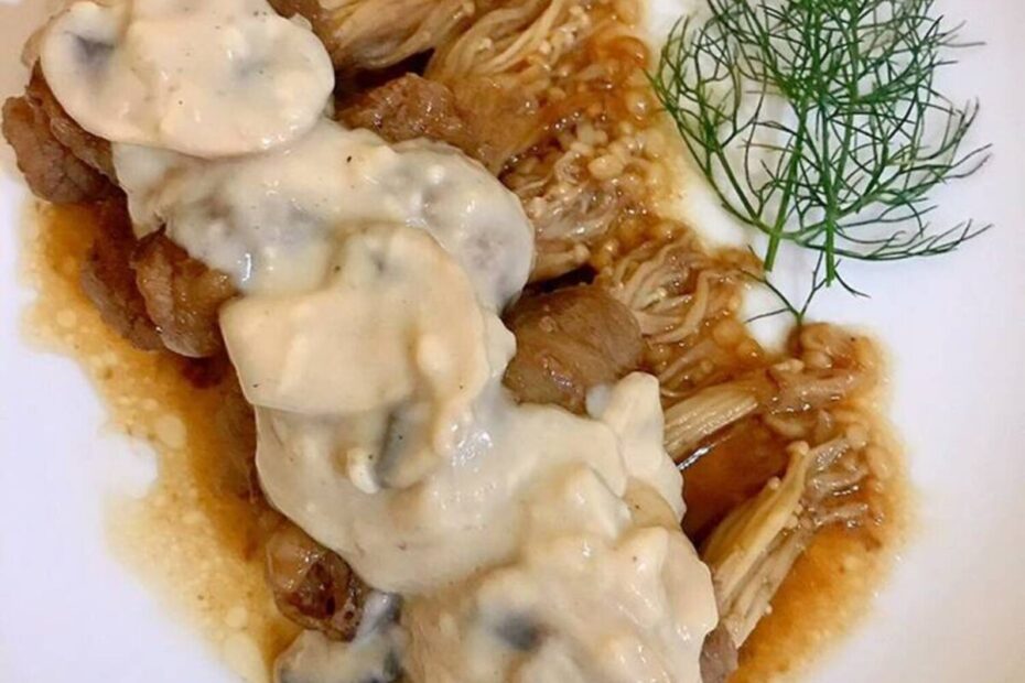 Chicken Steak Saus Enoki (1)