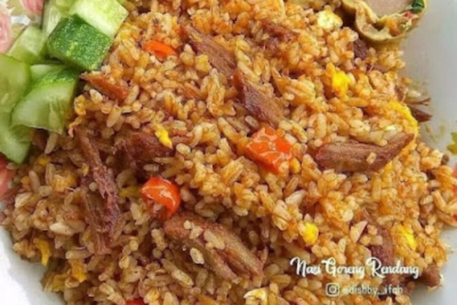 Nasi Goreng Rendang (1)