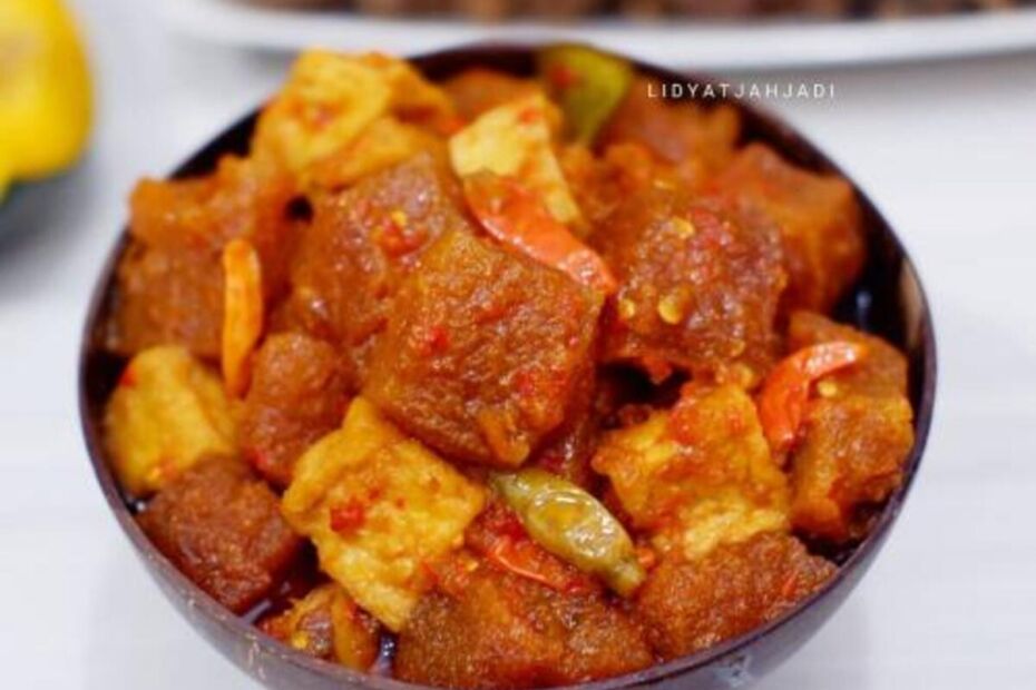 Sayur Sambal Krecek