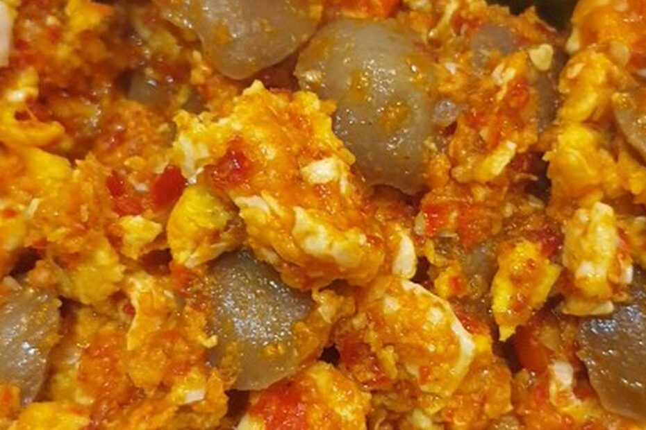 Bakso Telur Orek Sambal Jeletot