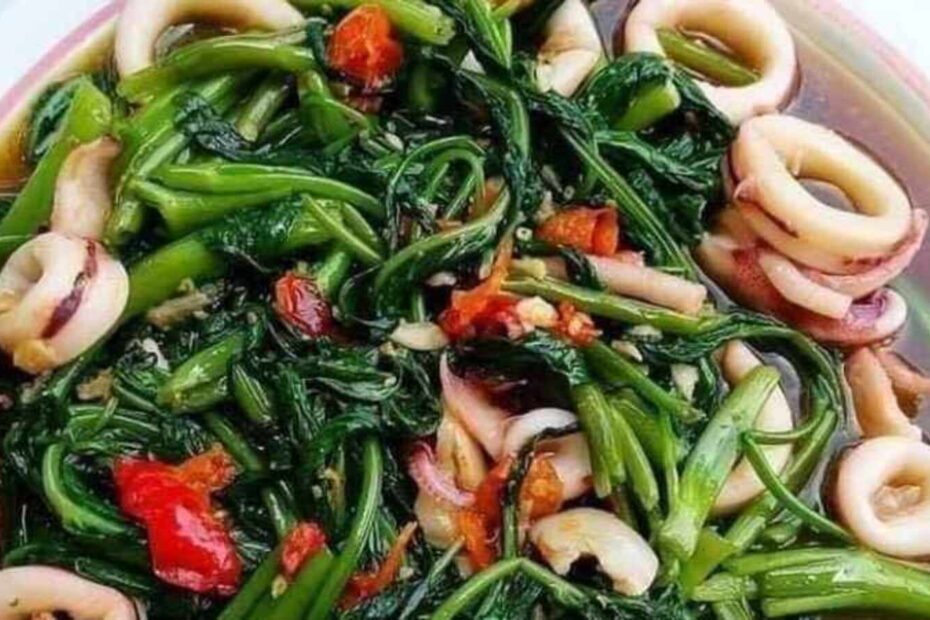 Cah Kangkung Cumi (1)