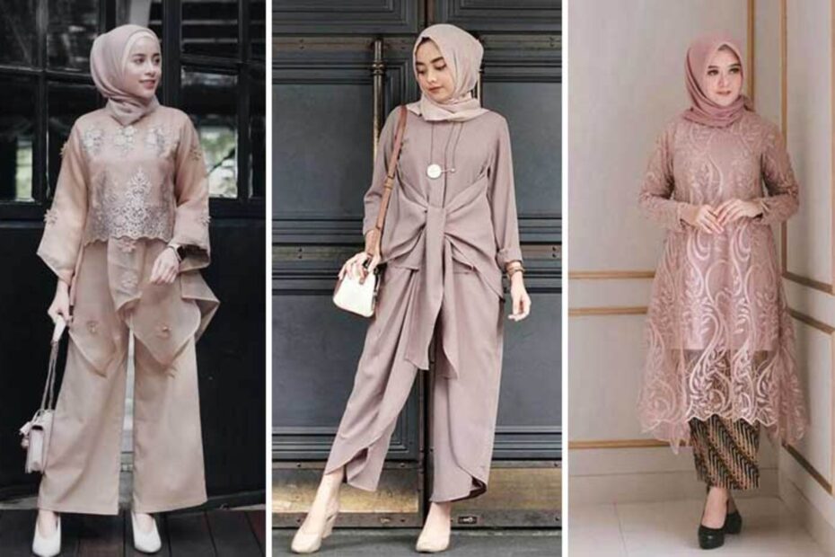 Ide Outfit Kondangan Hijab Untuk Wanita Berhijab