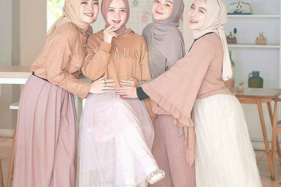 Outfit Kondangan Simple Hijab