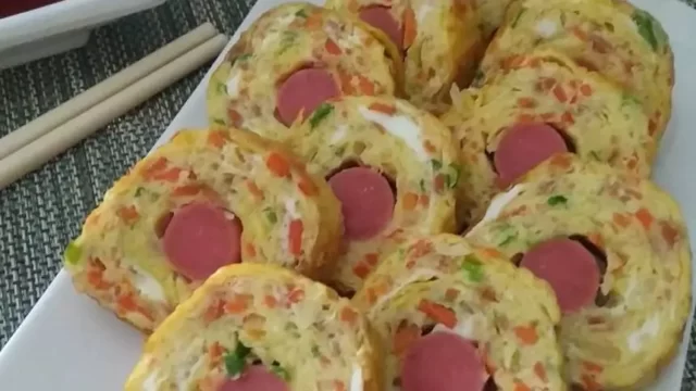 Telur Gulung isian