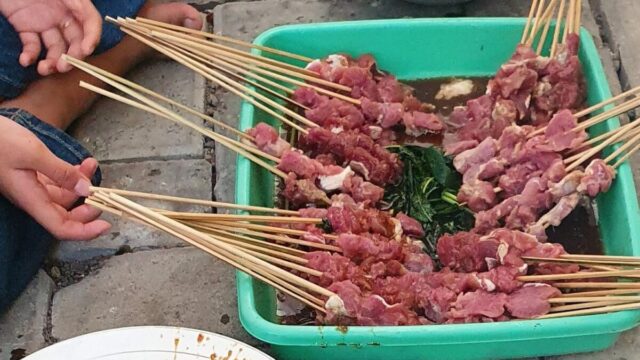resep bumbu oles sate sebelum dibakar
