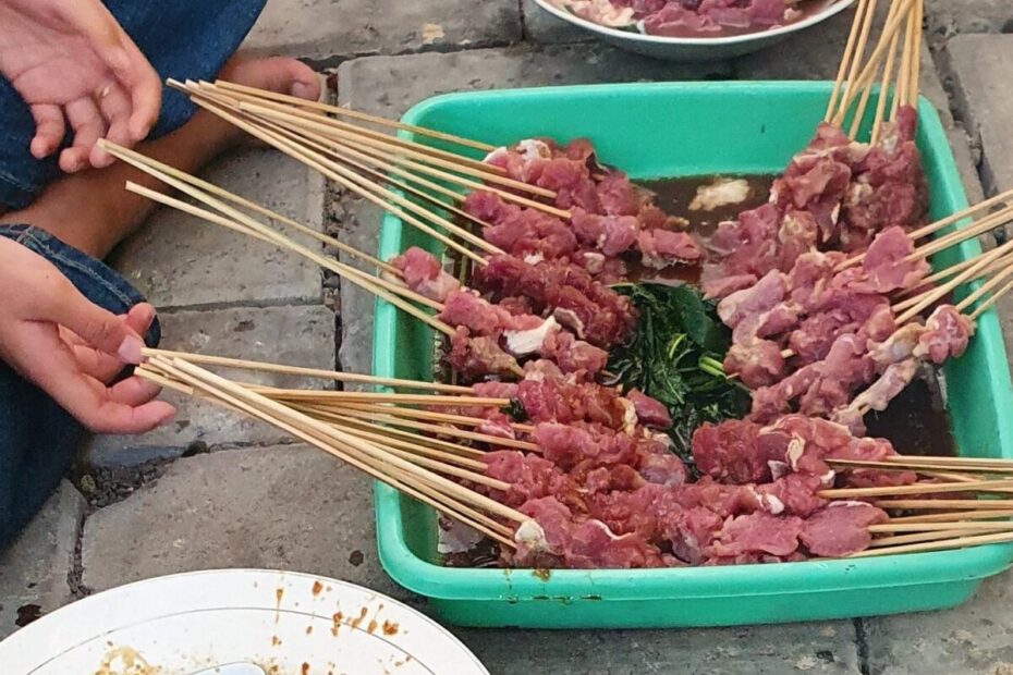 resep bumbu oles sate sebelum dibakar