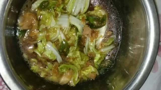 tumis daging sapi sawi putih