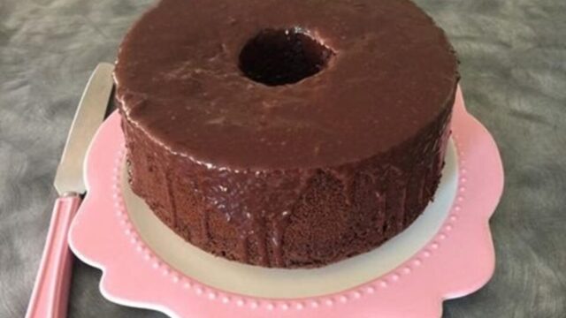 Chocolate Chiffon Cake (1)