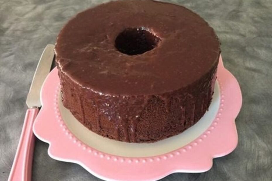 Chocolate Chiffon Cake (1)