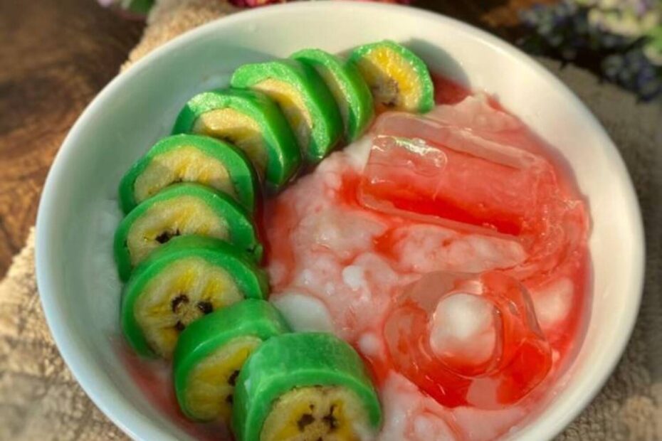 Es Pisang Ijo (1)