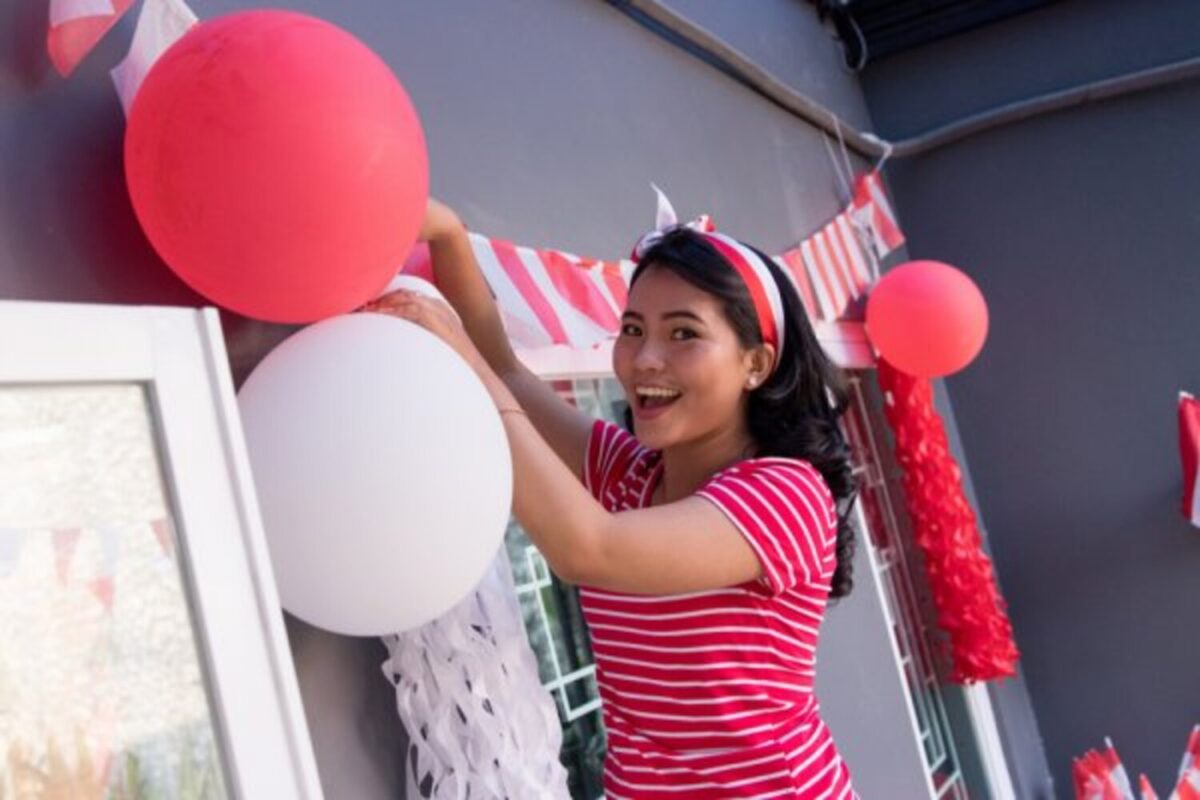 Ide Dekorasi Sekitar Kompleks Perumahan HUT RI (1)