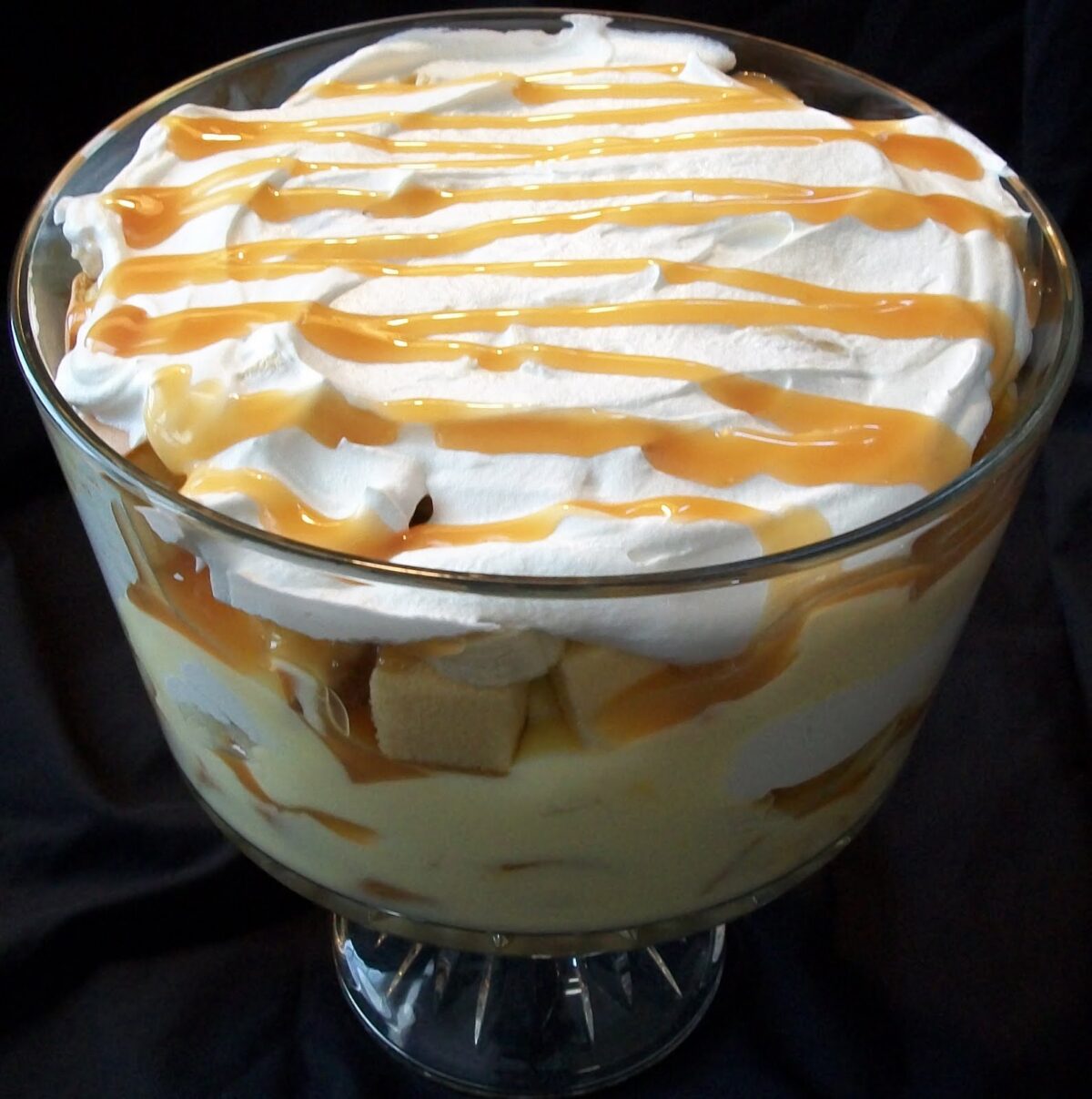 Banana Caramel Puding